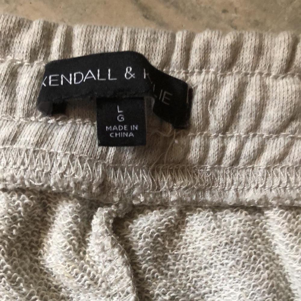 3/25🌻Kendall and Kyle workout shorts,lace up detail L - Picture 3 of 7
